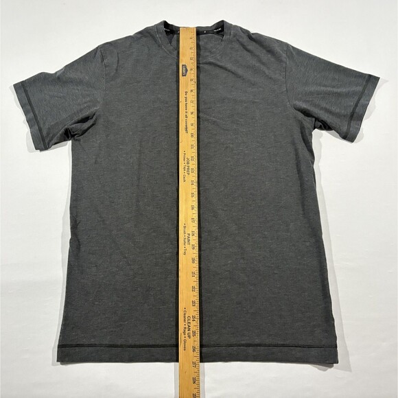 Public Rec Go-To T-Shirt Pima Cotton Gray Soft Basic Tee Crew Athletic Fit Sz S - Picture 3 of 9